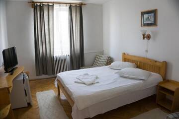 Фото номера Двухместный номер с 1 кроватью Отель Hotel Merkur г. Меркуря-Чук 11