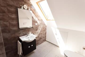 Фото номера Номер Делюкс с 2 кроватями размера «queen-size» Отель Csíki Boutique House г. Меркуря-Чук 6